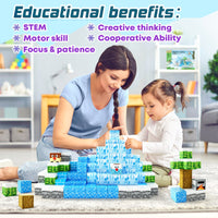 Magworld Magnetic Cubes Frozen Set 54PCS Mine Magnet World-Toylogy
