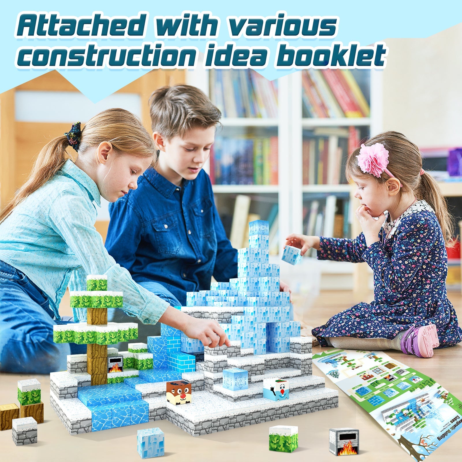 Magworld Magnetic Cubes Frozen Set 54PCS Mine Magnet World-Toylogy