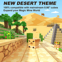 Magworld Magnetic Cubes Desert Construction Set 88PCS Mine Magnet World-Gooidea