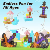 Magworld Magnetic Cubes Sword Portal Set 110PCS Mine Magnet World-Coodoo
