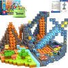 Magworld 168PCS Dinosaur Mine Magnetic Blocks Kids Toys STEM Montessori Learning Material