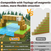 Magworld Magnetic Cubes Forest Set 100PCS Mine Magnet World-Toylogy