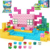 Magworld Magnetic Cubes Ocean Set 54PCS Mine Magnet World Exploration Set