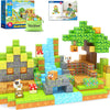 Magworld Magnetic Blocks - 90PCS Bamboo Reading Nook Building Craft-Soyee