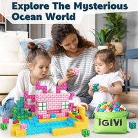 Magworld Magnetic Cubes Ocean Set 54PCS Mine Magnet World Exploration Set