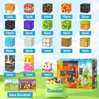 Magworld Magnetic Cubes Portal Forest Set 84PCS Mine Magnet World-Coodoo