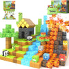 84PCS Magworld Dinosaur Panda Toys Magnetic Blocks Kids Games-Toylogy
