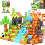 84PCS Magworld Dinosaur Panda Toys Magnetic Blocks Kids Games-Toylogy