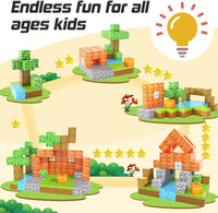 Magworld Magnetic Cubes Pumpkin House Set 63PCS Mine Magnet World-Toylogy