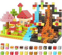 Magworld Magnetic Cubes Teleport Pipes Set 110PCS Mine Magnet World-Coodoo