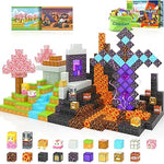 Magworld Magnetic Cubes Sword Portal Set 110PCS Mine Magnet World-Coodoo