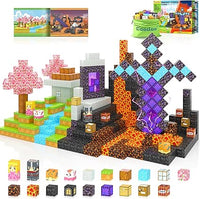 Magworld Magnetic Cubes Sword Portal Set 110PCS Mine Magnet World-Coodoo