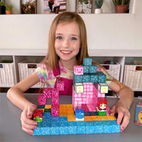 Magworld Magnetic Cubes Ocean Set 54PCS Mine Magnet World Exploration Set
