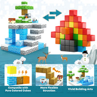 Magworld Magnetic Cubes Frozen Set 54PCS Mine Magnet World-Toylogy