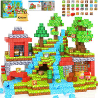 Magworld Magnetic Blocks 150PCS Forest Farm Set Magnet Toys Games for Kids Age 3+