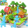 Magworld 100 PCS Magnetic Blocks Compatible STEM Stacking Building Toys Forest-themed