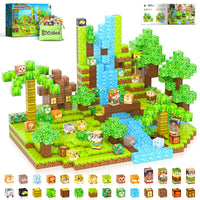Magworld Magnetic Blocks 150 PCS Building Craft STEM Constructions Toy for Kids