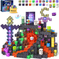 Magworld Magnetic Blocks 100PCS Mysterious Mine Set Kids Sensory Toys Games
