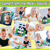 166 PCS Magworld Magnetic Cubes Forest, Dinosaur and Panda Set 3 in 1 Building Blocks-Toylogy