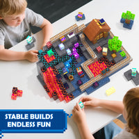 Magworld 100 PCS Magnetic Blocks Building Blocks STEM Outdoor Toys Kids Games