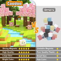 194 PCS Magworld Magnetic Cubes Magic Portal Blossom and Sword 2 in 1 Set-Coodoo