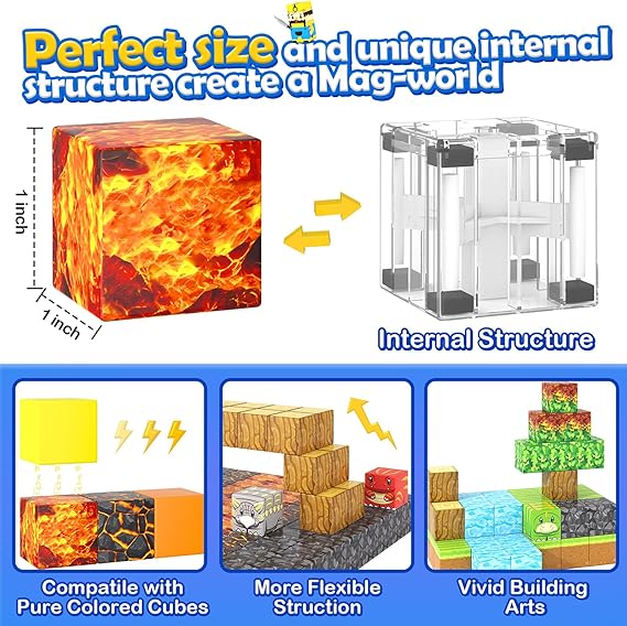 Magworld® magnetic blocks for fun