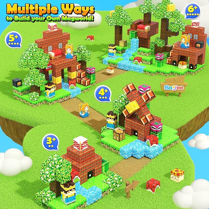 Magnetic Blocks Building Ideas