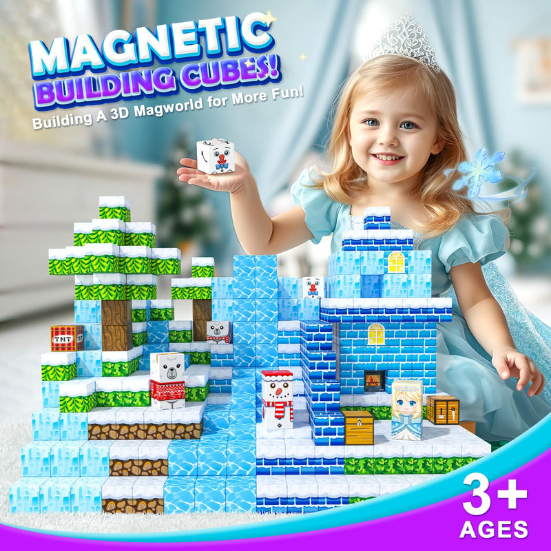 Magworld® Magnetic Blocks with My World Inspiration