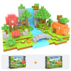 111 PCS Magworld Magnetic Cubes Forest and Pumpkin 2 in 1 Building Blocks