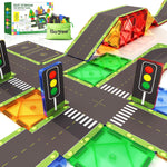 56PCS Road Toppers Playset