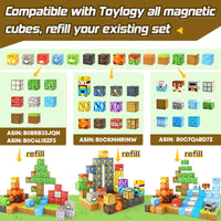 Magworld Magnetic Cubes Volcano Set 80PCS Mine Magnet World-Toylogy