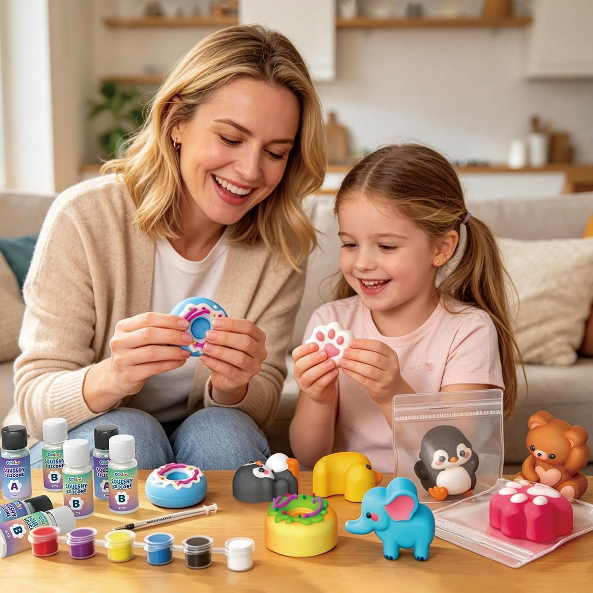 DIY Squishy Making Kit Squishies Sensory Toys for Kids Craft Kits for Girls