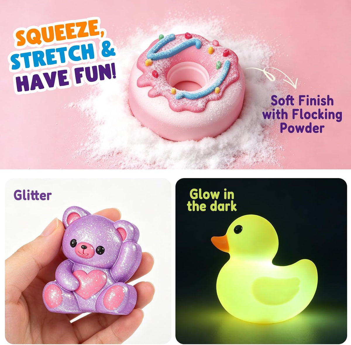 DIY Squishy Making Kit Squishies Sensory Toys for Kids Craft Kits for Girls