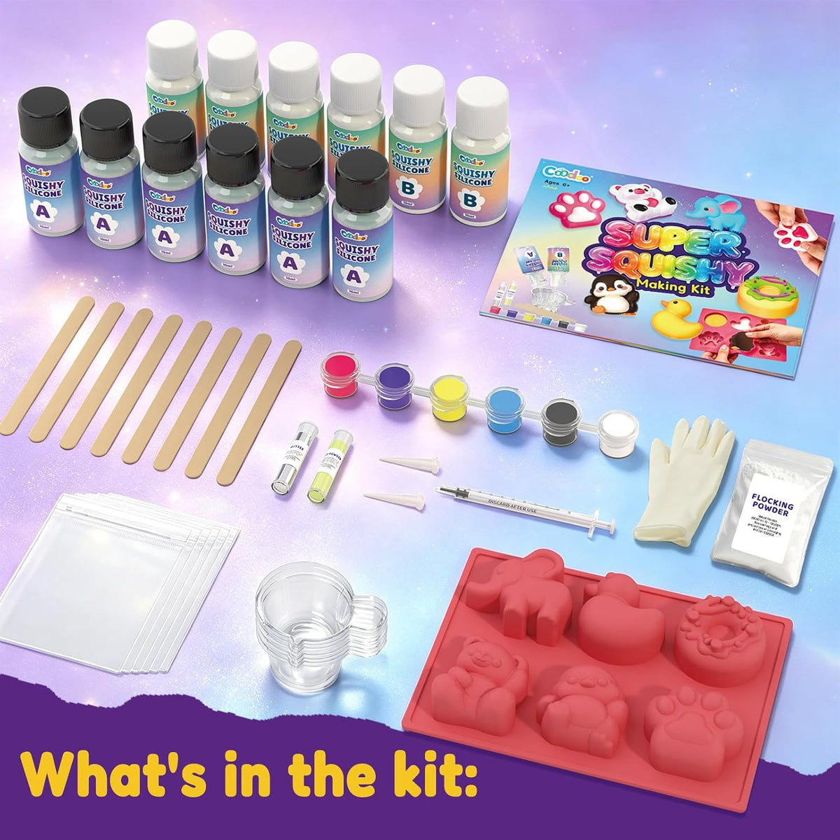 DIY Squishy Making Kit Squishies Sensory Toys for Kids Craft Kits for Girls