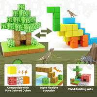 Magworld Magnetic Cubes Forest Set 100PCS Mine Magnet World-Toylogy