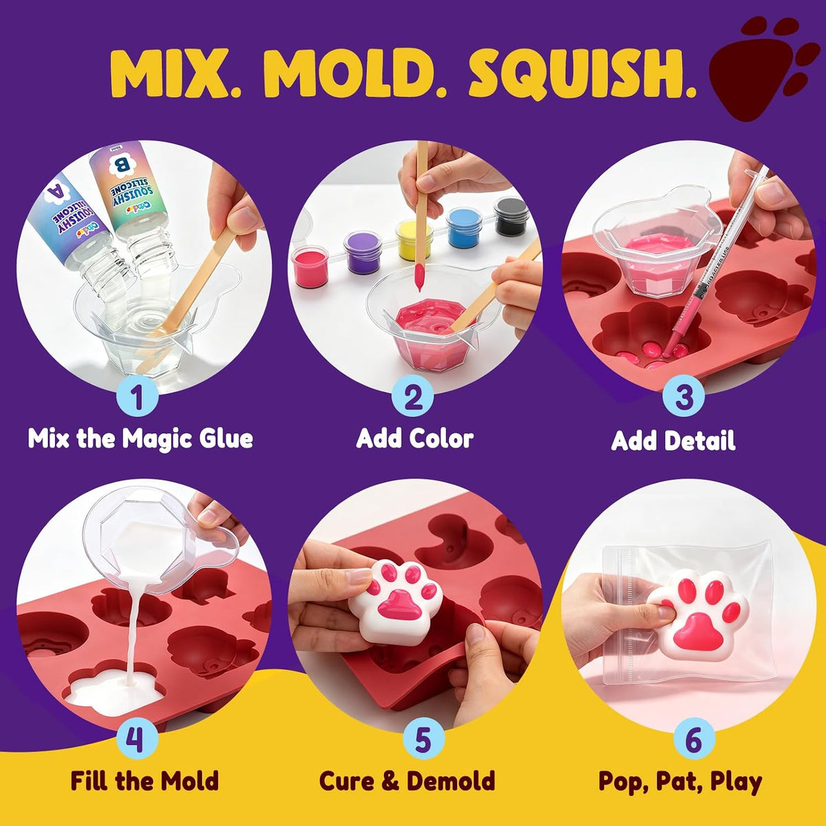 DIY Squishy Making Kit Squishies Sensory Toys for Kids Craft Kits for Girls