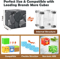 Magnetic Blocks Toys, Build Mine Magnet World Dinosaurs Set, Magnetic Tiles Building for Boys & Girls Kids Ages 3-5 5-7, STEM Montessori Sensory Toys for Toddlers Gifts for 3+ Years Old