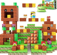 Magworld Magnetic Cubes Game Adventure Set 48PCS Mine Magnet World-Soyee
