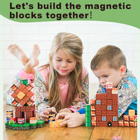 Magworld Magnetic Cubes Game Adventure Set 48PCS Mine Magnet World-Soyee