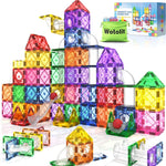 42PCS Magnetic Tiles Kids Toys Marble Run