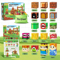 Magworld Magnetic Blocks Game Adventure Set 108PCS-Soyee