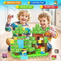 120PCS Magworld Magnetic Blocks-Build Mine Magnet World-Soyee
