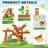 Magworld Magnetic Blocks Game Adventure Set 108PCS-Soyee