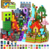 Imagiomo 500PCS Magnetic Blocks for Kids Ages 4-8, Magnetic Building Blocks Cubes with Storage Box, STEM Educational Sensory Toys, Christmas Birthday Gifts for Boys & Girls