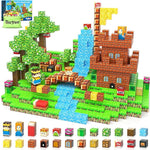 120PCS Magnetic Blocks-Build Mine Magnet World