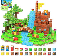 120PCS Magworld Magnetic Blocks-Build Mine Magnet World-Soyee