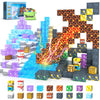 Magworld 100PCS Transparent Ice Magnetic Blocks