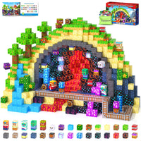 Magworld 150PCS Magnetic Blocks Toddler Outdoor Toys STEM Construction Building Blocks Toy