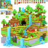 150PCS Magnetic Blocks - Mine Magnet World Forest Animal Set, Magnet Toys Games for Kids