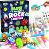 Rock Painting Craft Kits Glow in The Dark Rock, Arts and Crafts for Kids 6+